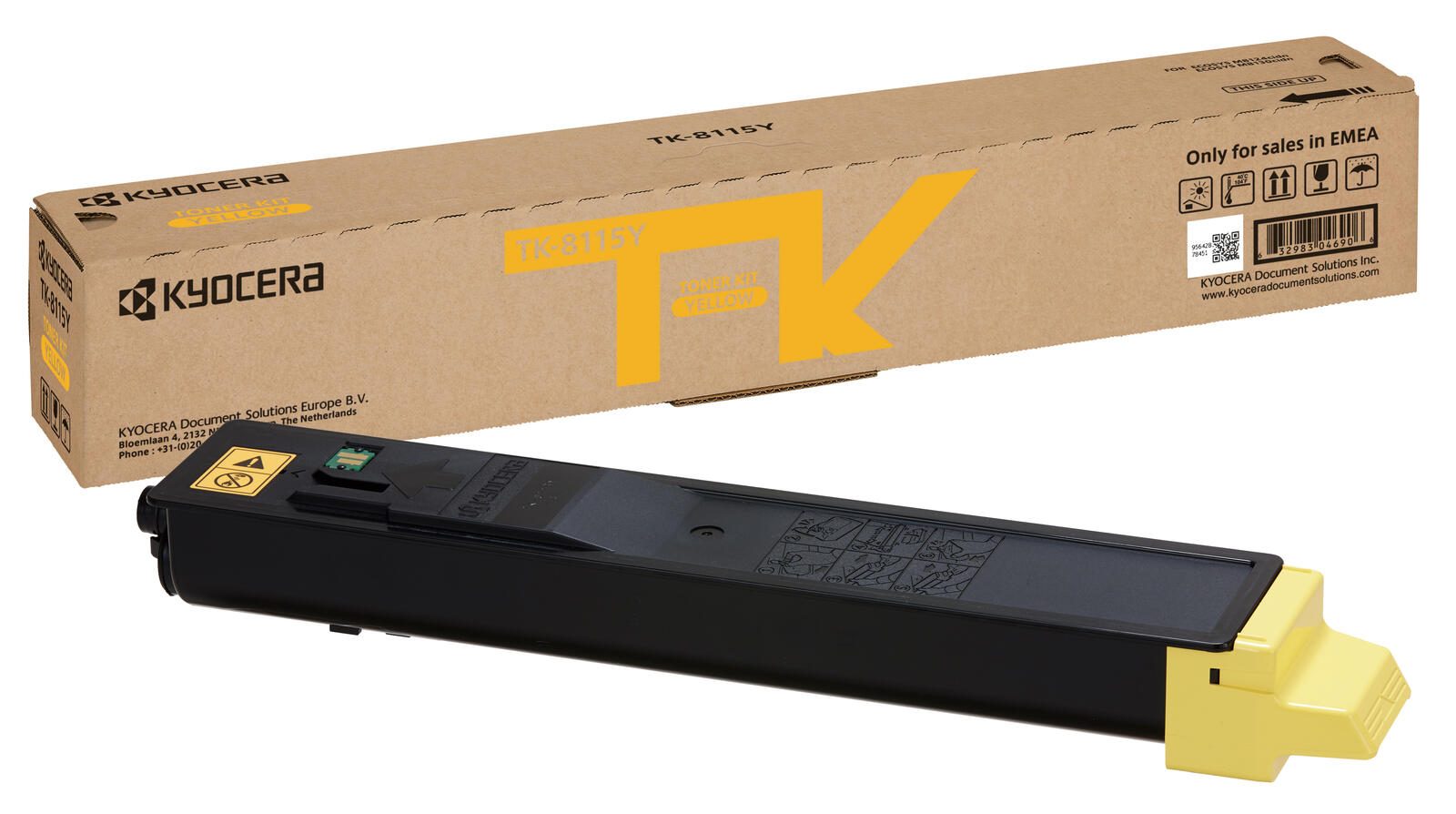 KYOCERA TK-8115Y Lasertoner 6000 pages yellow (1T02P3ANL0) toneris