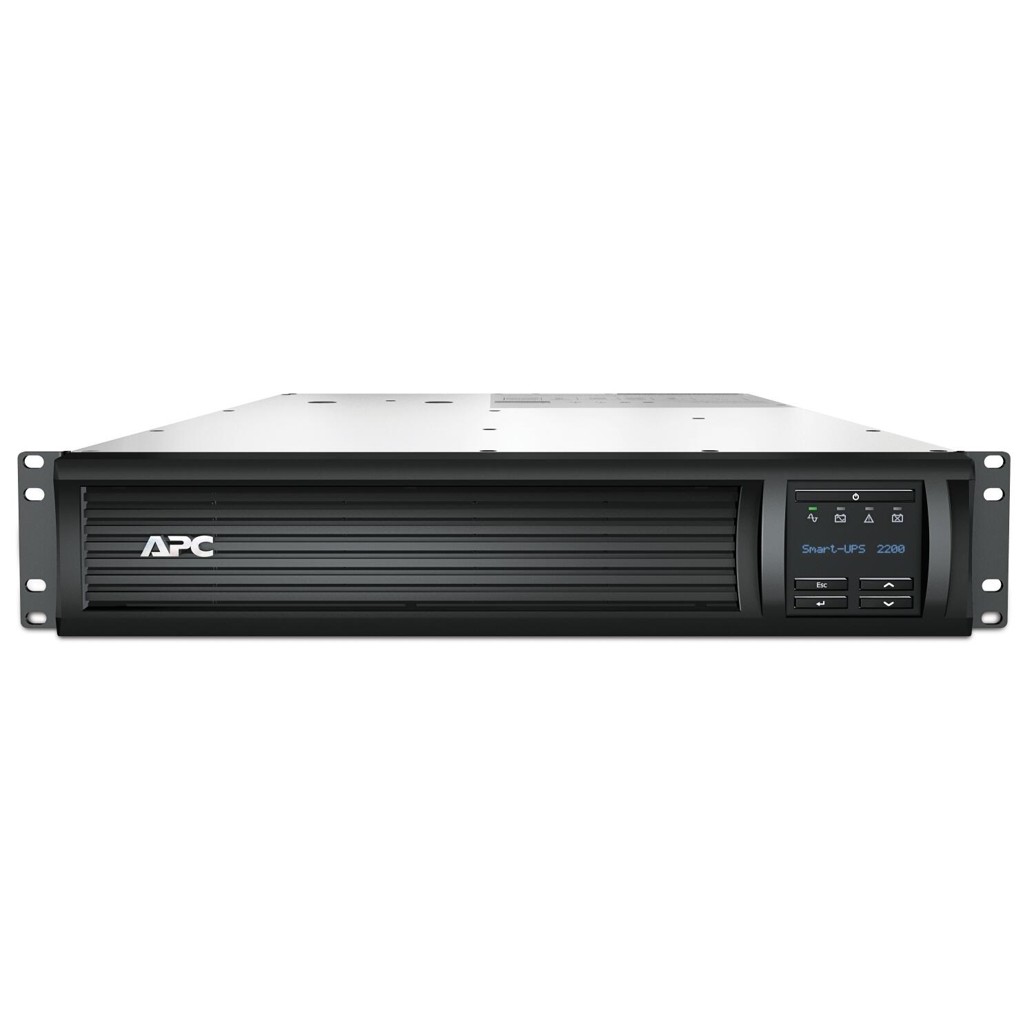 APC Smart UPS 2200VA LCD RM 2U 230V nepārtrauktas barošanas avots UPS