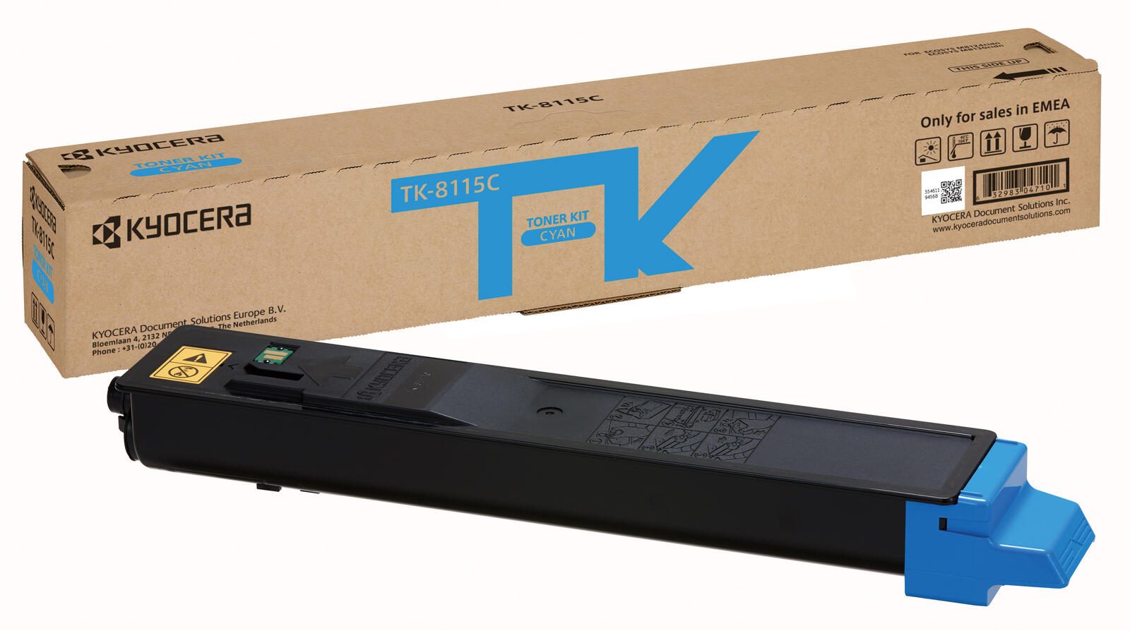 Kyocera Original TK-8115C Toner cyan 6.000  pages (1T02P3CNL0) M8124cidn, M8130cidn toneris