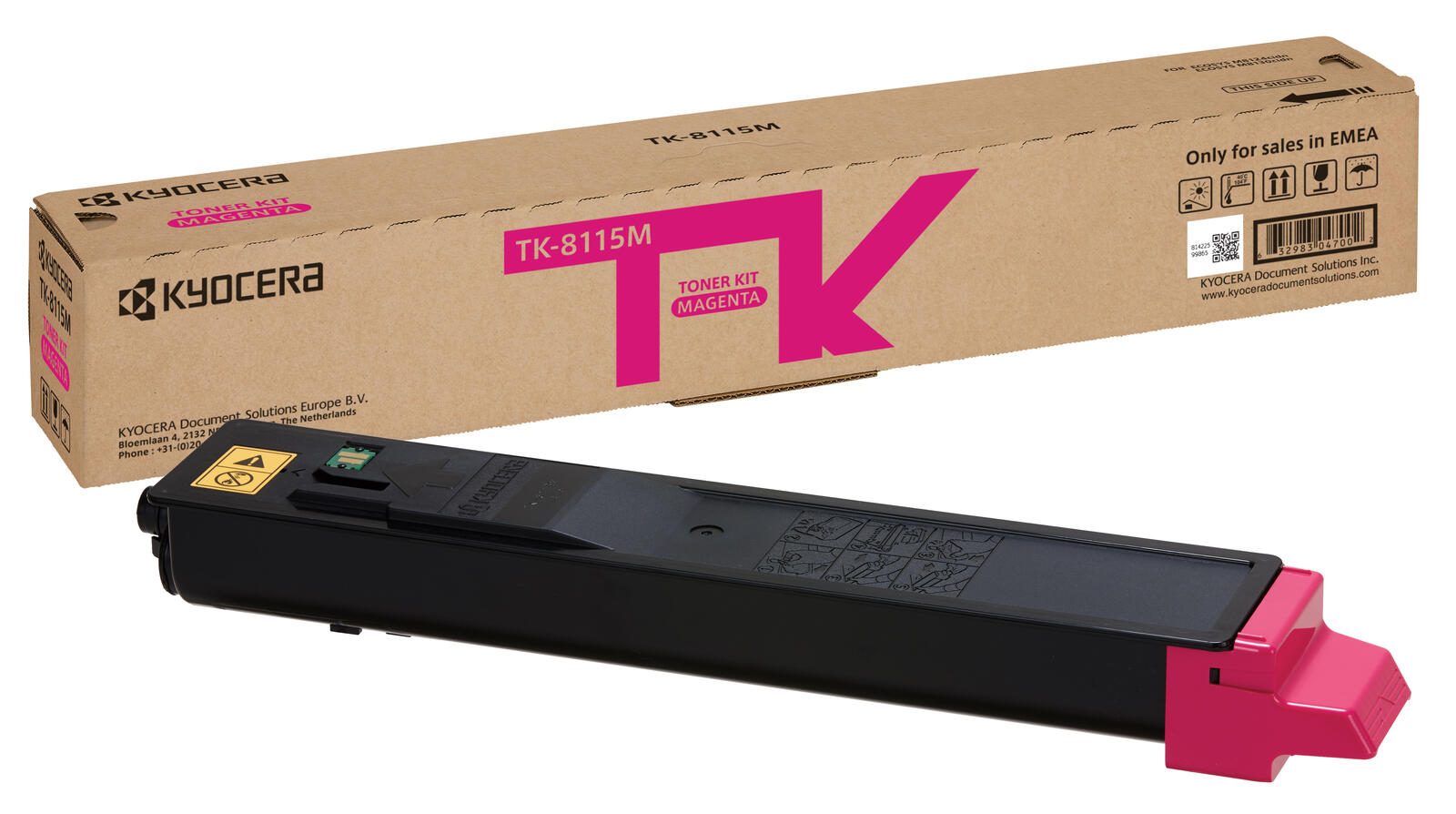 KYOCERA TK-8115M Lasertoner 6000 pages Magenta (1T02P3BNL0) toneris