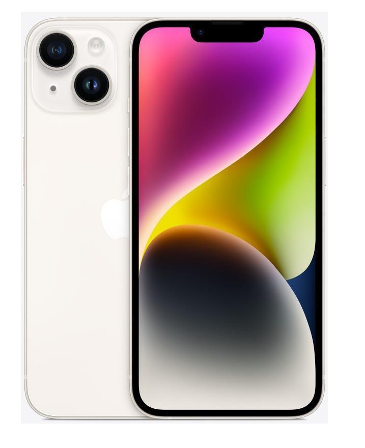 Apple iPhone 14 15.5 cm (6.1") Dual SIM iOS 16 5G 256 GB White Mobilais Telefons