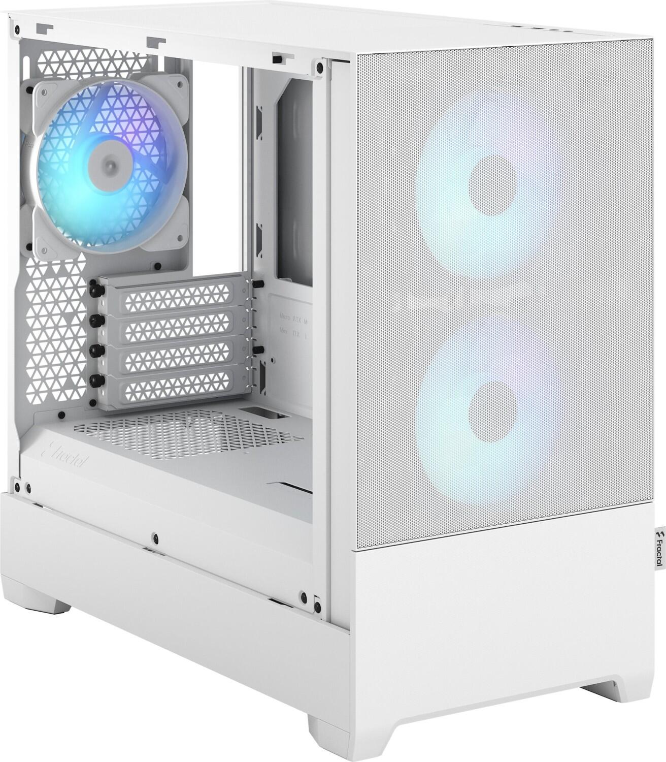 FRACTAL DESIGN Pop Mini Air RGB White TG Datora korpuss