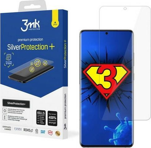 Samsung Galaxy S20 5G - 3mk SilverProtection+ screen protector aizsardzība ekrānam mobilajiem telefoniem