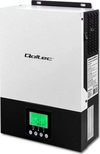 Qoltec 53876 Hybrid Solar Inverter Off-Grid 2.4KW | 80A | MPPT | Sinus