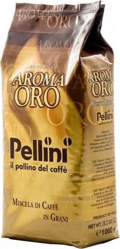 Kawa ziarnista Pellini Aroma Oro Gusto Intenso 1 kg piederumi kafijas automātiem