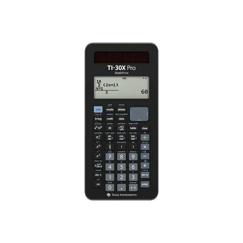 Texas Instruments TI 30X Pro MathPrint kalkulators