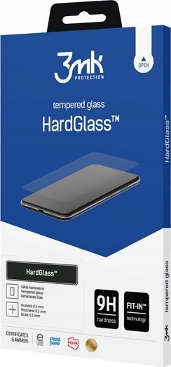 Samsung Galaxy A54 5G - 3mk HardGlass (Atv.Iepak) aizsardzība ekrānam mobilajiem telefoniem