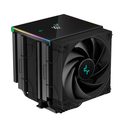 Deepcool | AK620 | Zero Dark | Intel, AMD | Digital CPU Air Cooler procesora dzesētājs, ventilators