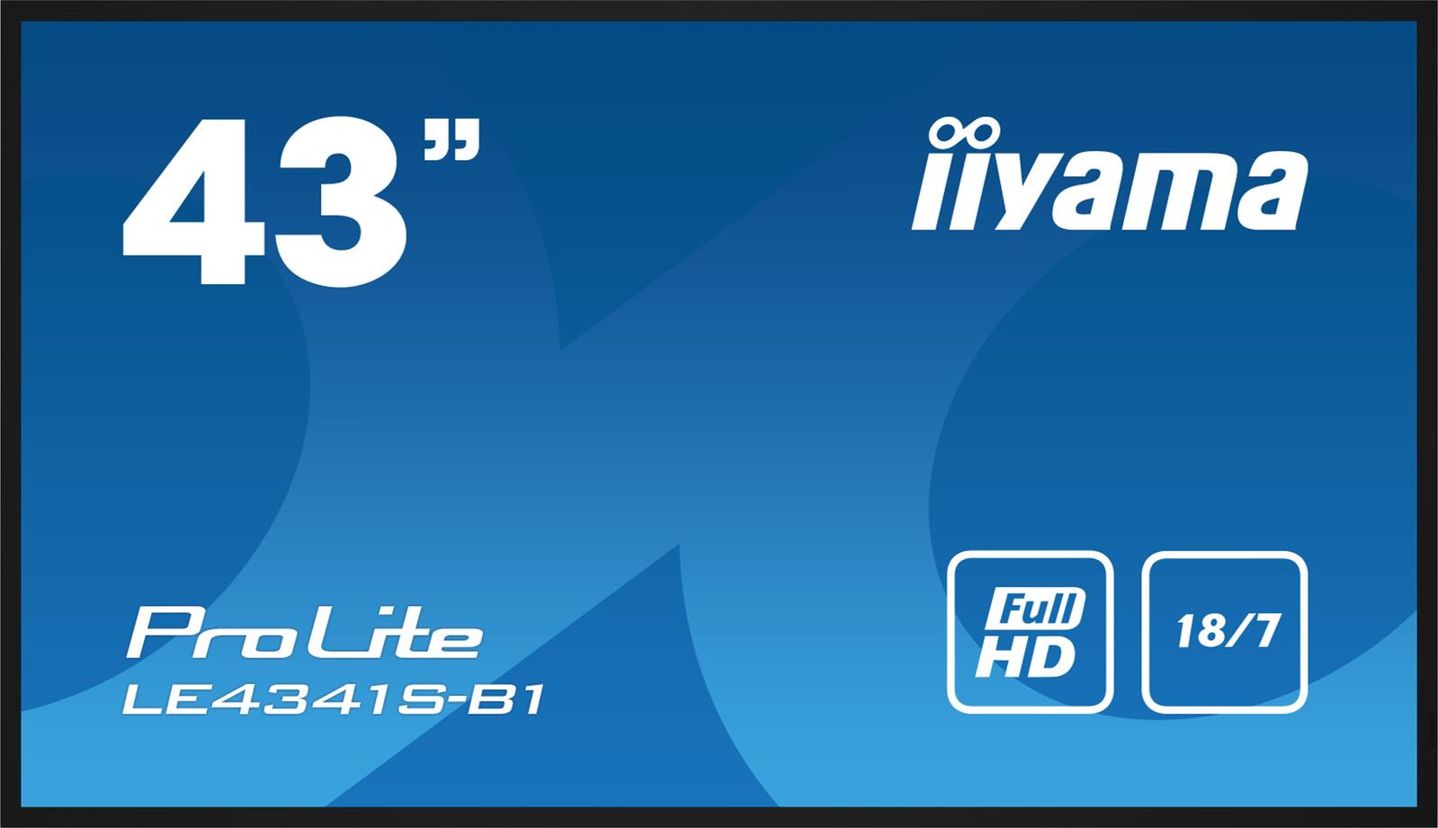 Iiyama Digital Signage Display ProLite LE4341S-B1 - 108 cm (42.5