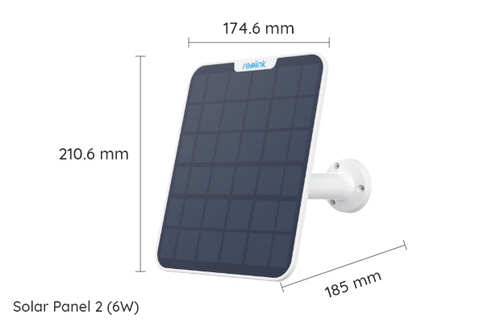 Reolink | Solar Panel | SP2-W | IP65 novērošanas kamera