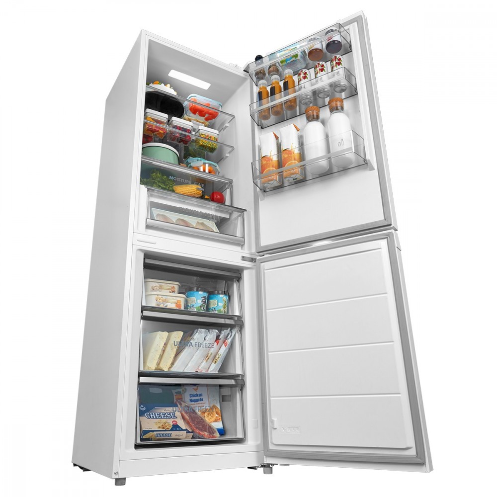 Fridge-freezer GR-RB449WE white GR-RB449WE-PMJ(51) (6940461935715) Ledusskapis