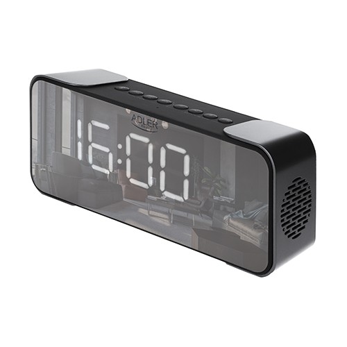 Radioclock AD1190 silver radio, radiopulksteņi