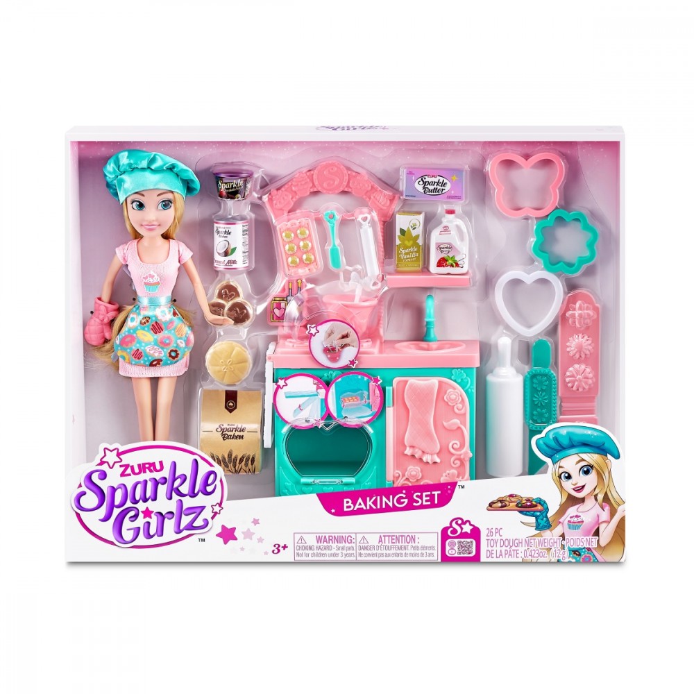 Doll 10.4 inches baking set 100183 (4894680027169) bērnu rotaļlieta