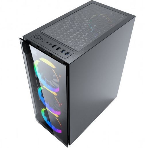 GEMBIRD Fornax 1500RGB PC case Datora korpuss