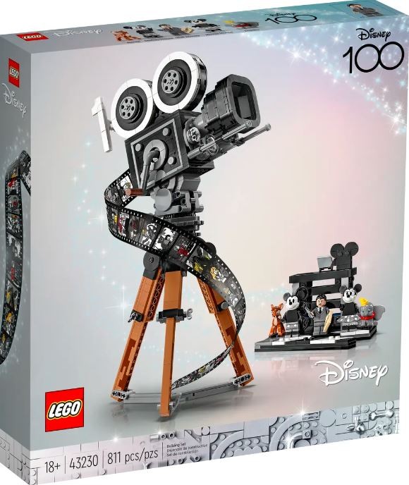 LEGO Disney Classic 43230 Walt Disney Tribute Camera LEGO konstruktors