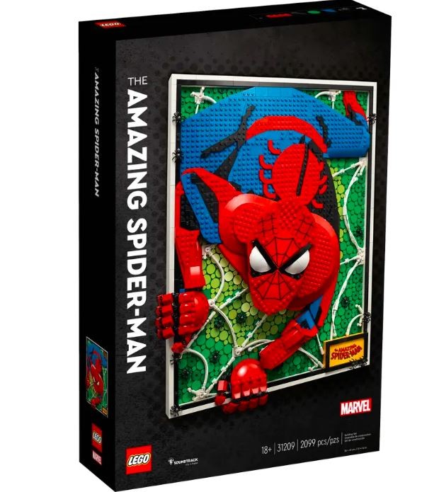 LEGO Art 31209 The Amazing Spider-Man 31209 (05702017491080) LEGO konstruktors