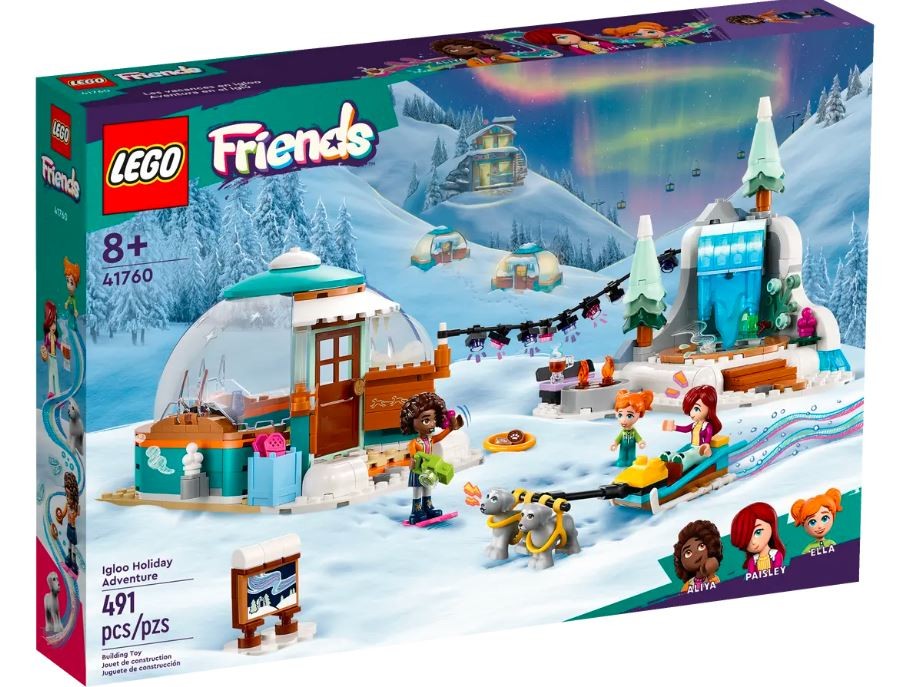 LEGO Friends 41760 Igloo Holiday Adventure 41760 (5702017463513) LEGO konstruktors
