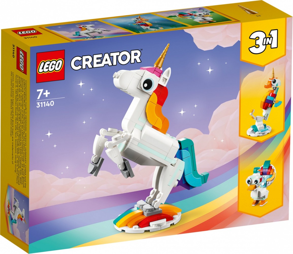Lego Creator 31140 Magical Unicorn LEGO konstruktors