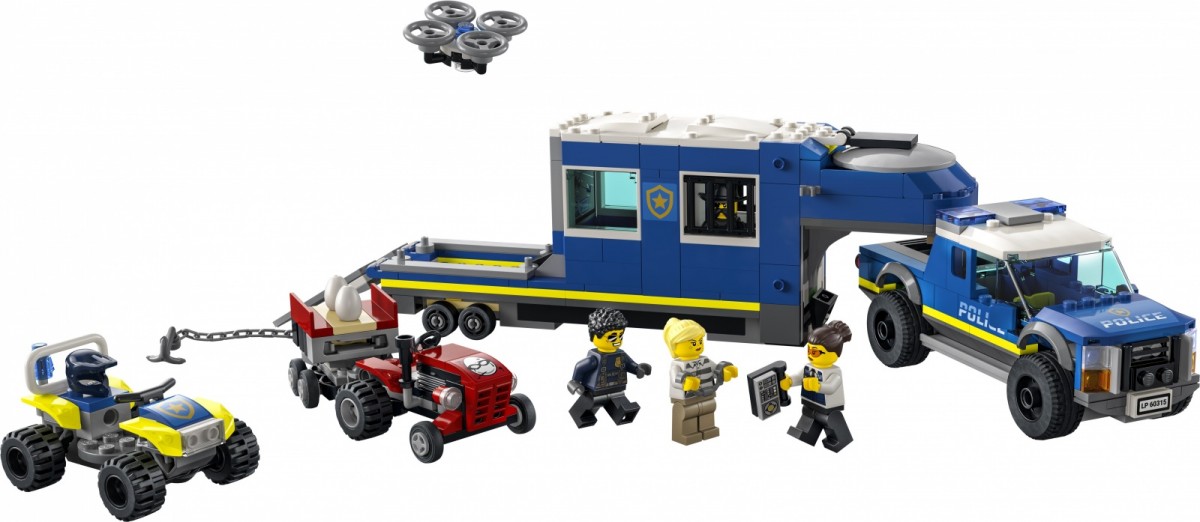 LEGO City 60315 Mobile police command centre LEGO konstruktors