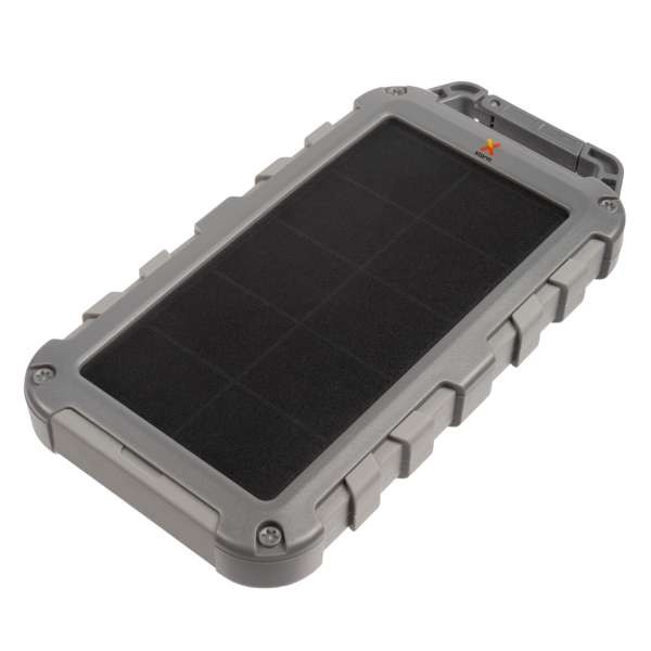 Solar Powerbank Fuel Series 2xUSB USB-C 10000mAh 20W grey FS405 (8718182275490) Mobilais Telefons