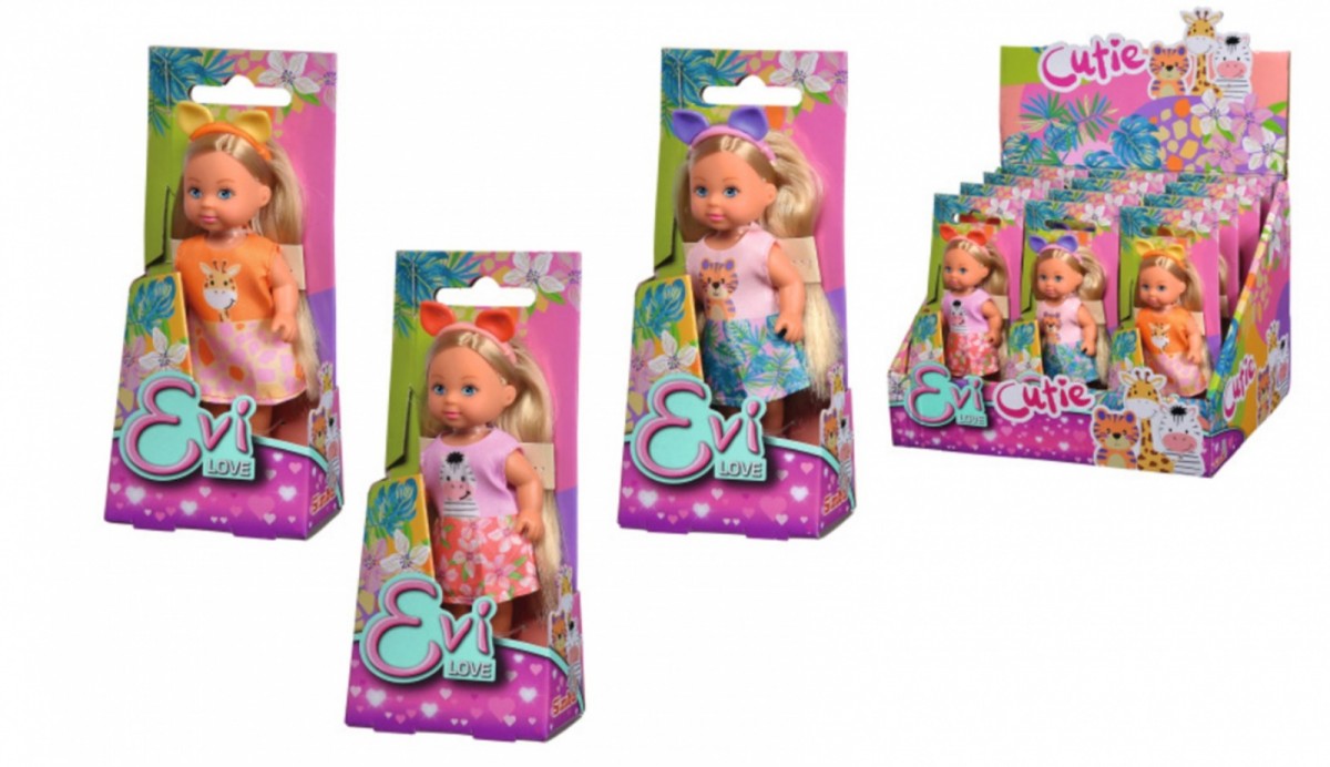 Doll Evi Sweet, 3 types mix 105733623 (4006592084189) bērnu rotaļlieta