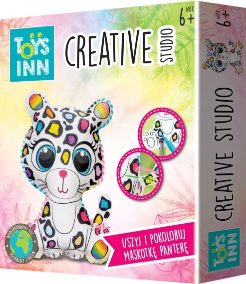 Creative Studio Leopard Coloring Mascot galda spēle