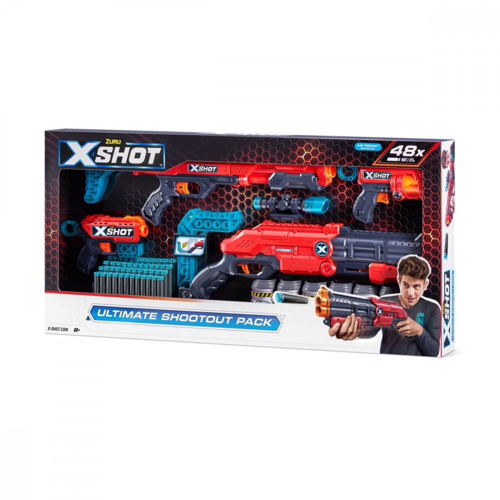 Launcher Excel Ultimate Shootout Pack Vigilante 36251 (4894680022089) bērnu rotaļlieta