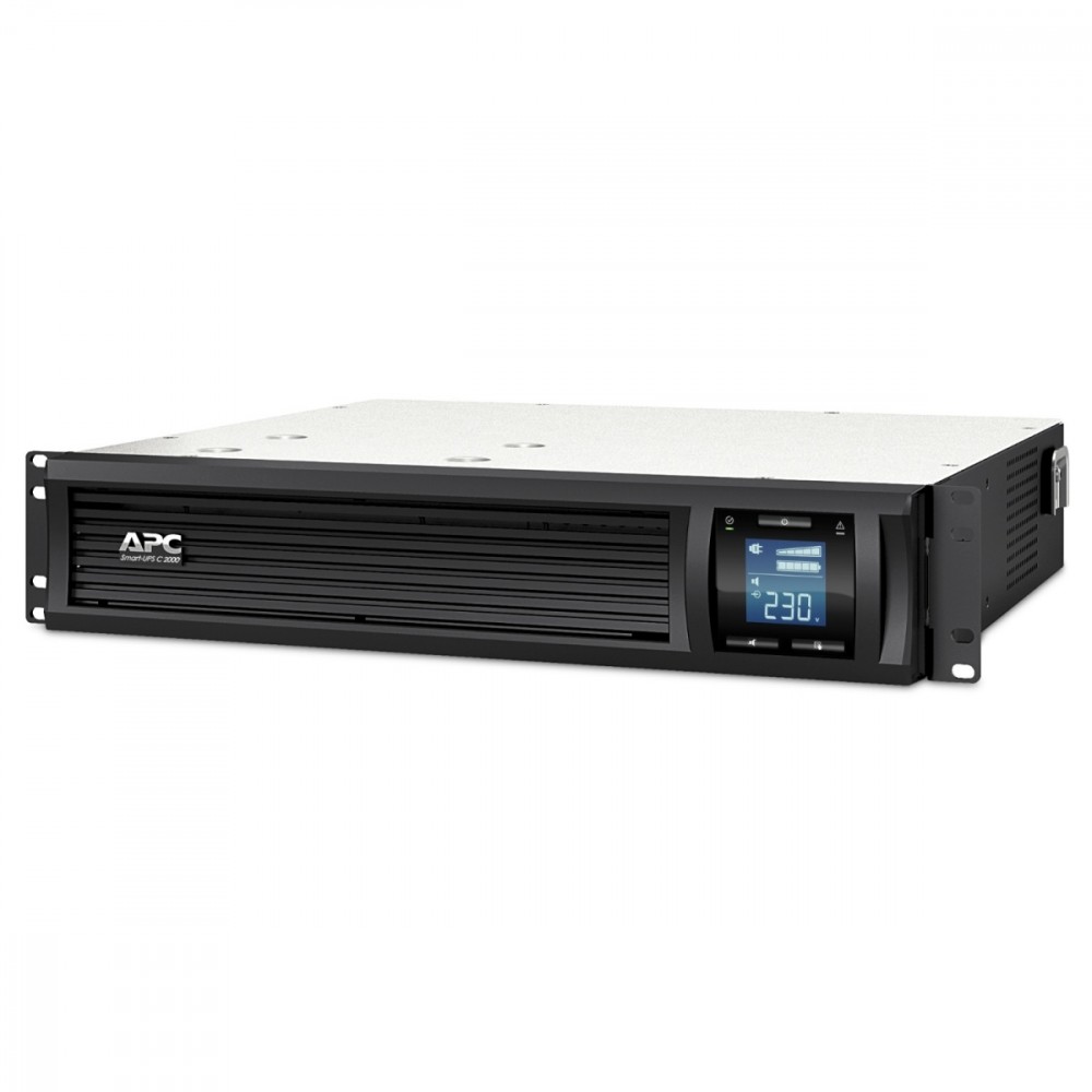 SMC2000I-2U APC Smart-U C 2000VA LCD RM 2U 230V nepārtrauktas barošanas avots UPS