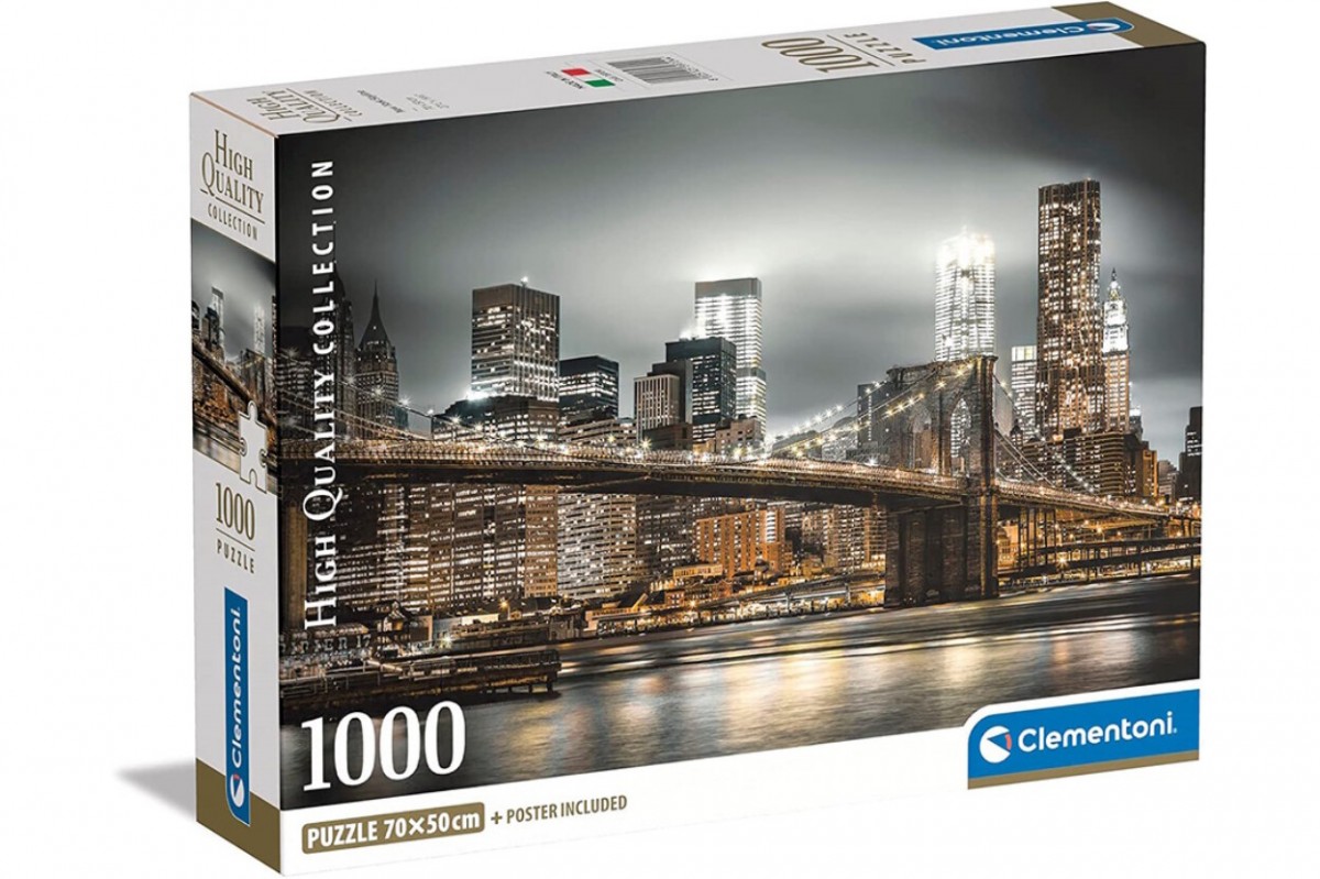 Puzzle 1000 elements Compact New York Skyline puzle, puzzle