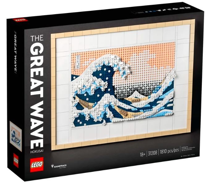 LEGO ART 31208 Hokusai - The Great Wave LEGO konstruktors