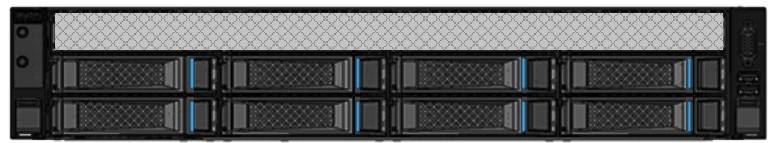 Server rack NF5280M6 - 8 x 2.5 1x4314 1x32G 1x800W PSU 3Y NBD Onsite - 2NF5280M6C001DS serveris