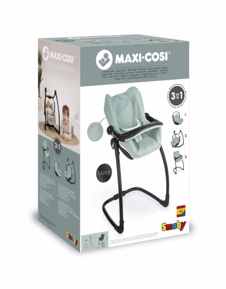 High chair green Maxi-Cosi and Quinny 3-in-1 7600240239 (3032162402399) bērnu rotaļlieta