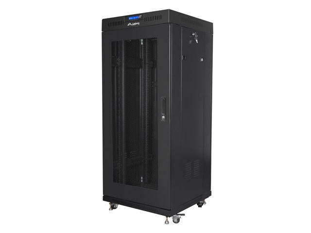 Standing rack cabinet 19 27U 600x600 mm, black