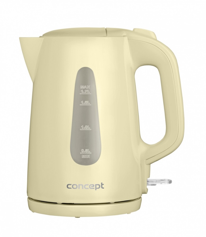 Electric plastic kettle 1,7L RK2384 beige Elektriskā Tējkanna