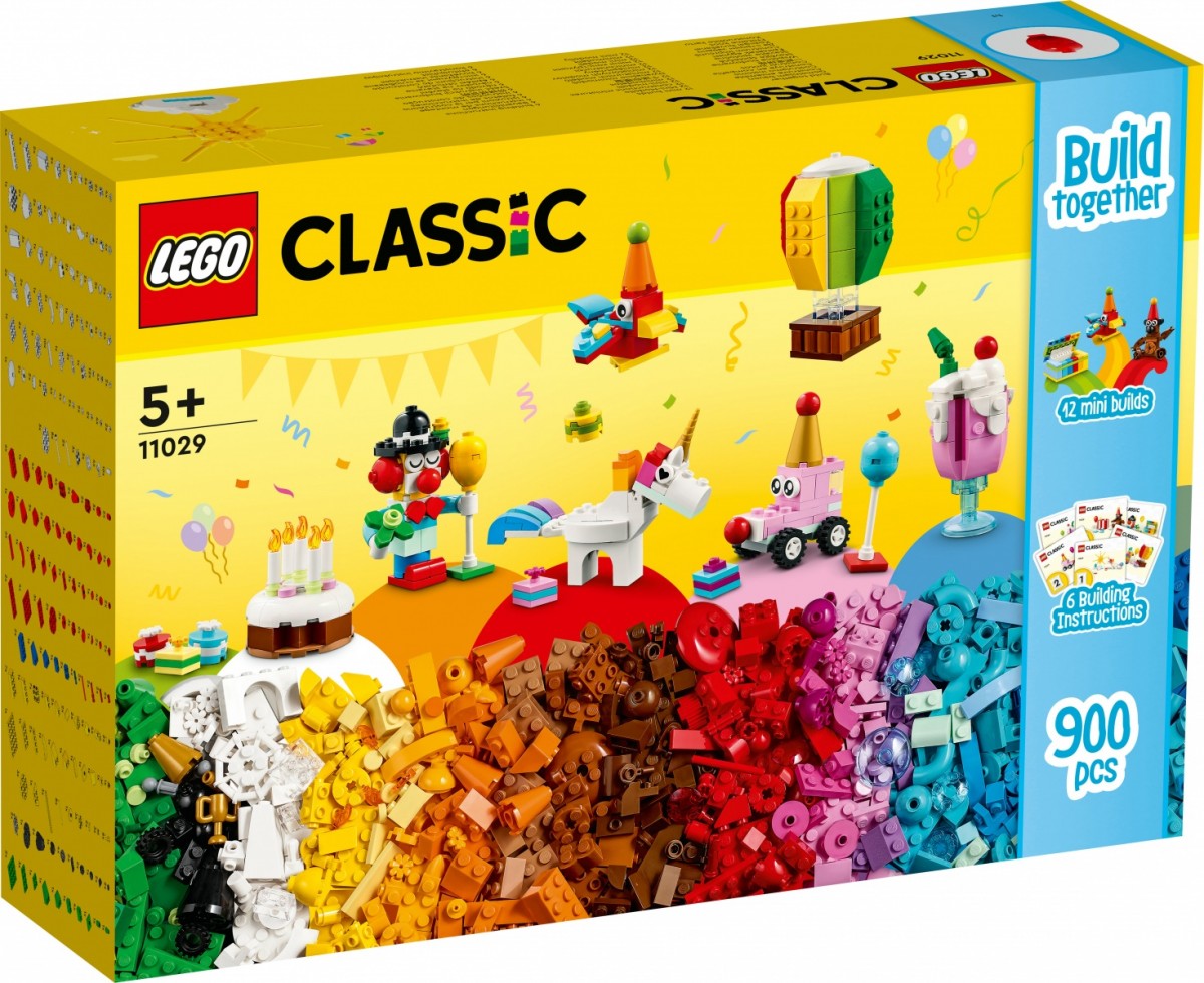 LEGO CLASSIC 11029 CREATIVE PARTY BOX LEGO konstruktors