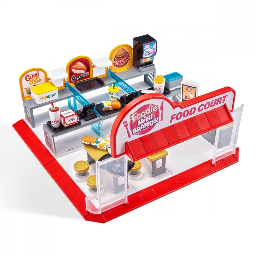 Figures set Mini Brands Mini Food Court Playset 77263 (193052037428) bērnu rotaļlieta