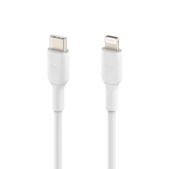 Belkin BOOST Charge Lightning to USB-C  2m white  CAA003bt2MWH kabelis, vads