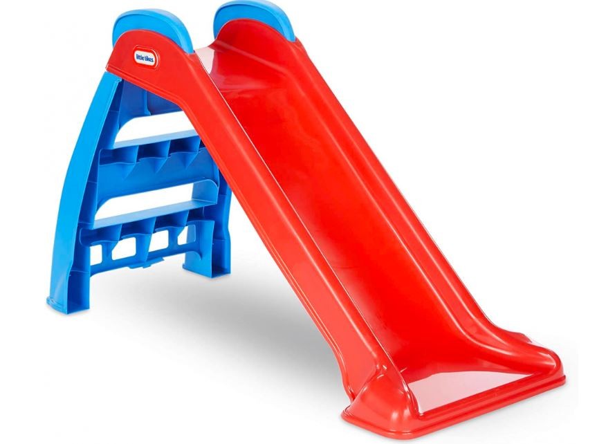 First red-blue slide 624605PE13 (0050743624605) Rotaļu mājas un slidkalniņi