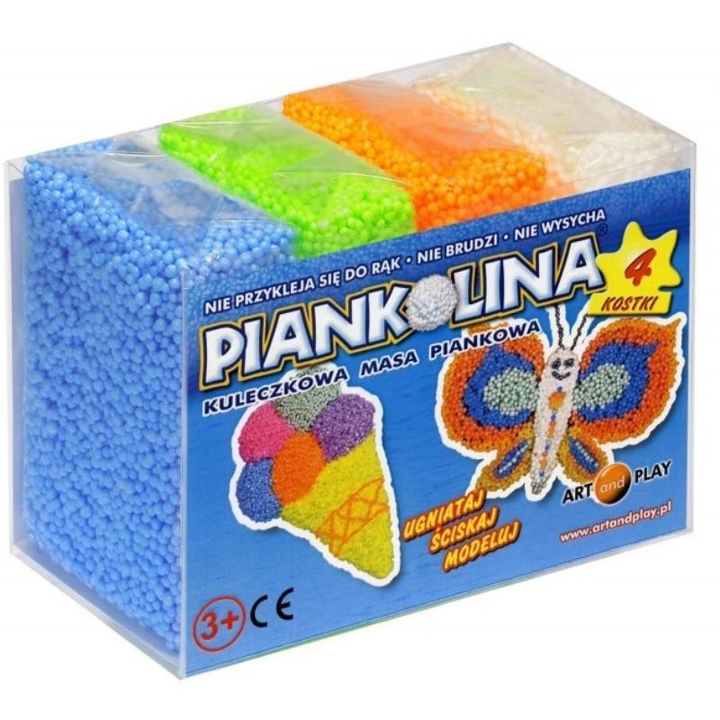 Piankolina 4 cubes blue Z-10000204 (5901549031133) bērnu rotaļlieta