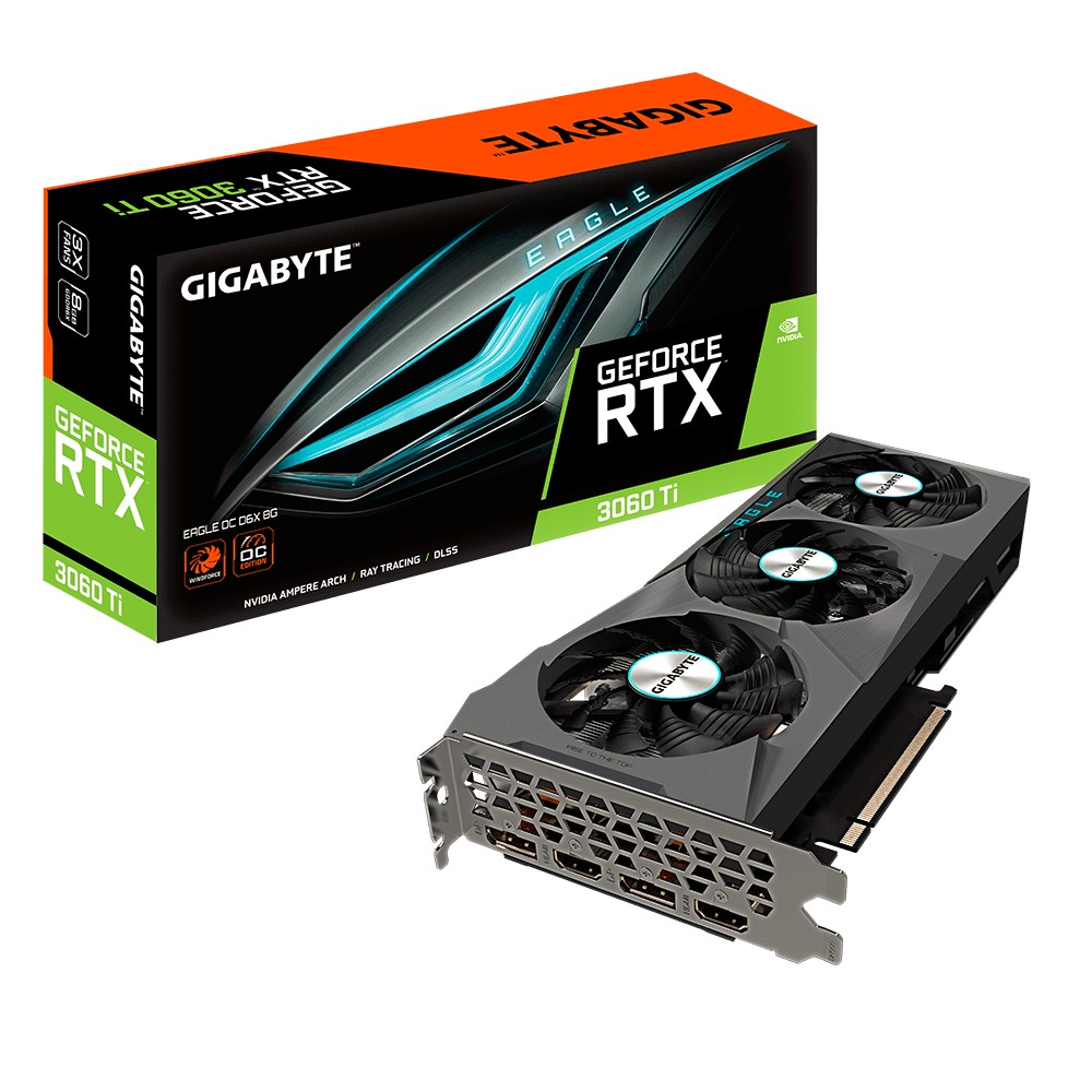 GIGABYTE GeForce RTX 3060 Ti EAGLE OC video karte