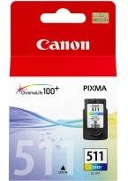 Canon CL511 color BLISTER with security | MP240/MP260 kārtridžs