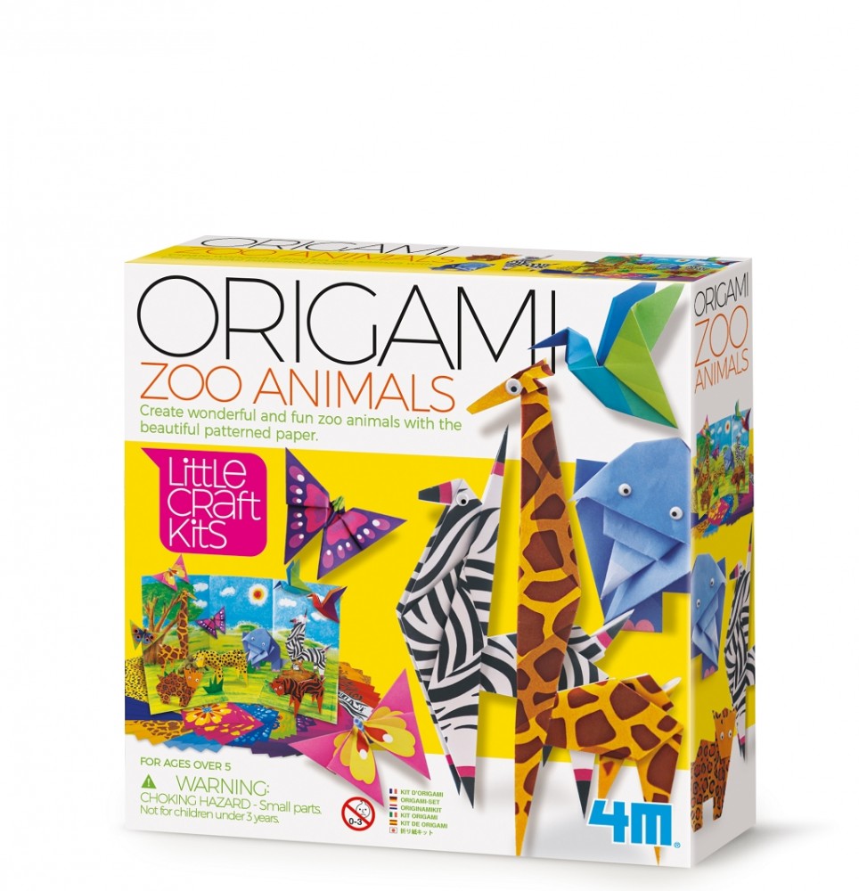 4m Origami - Zoo 4764 (4893156047649) galda spēle