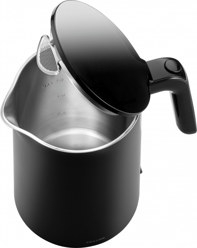 ZWILLING ENFINIGY electric kettle 1.5 L 1850 W Black Elektriskā Tējkanna