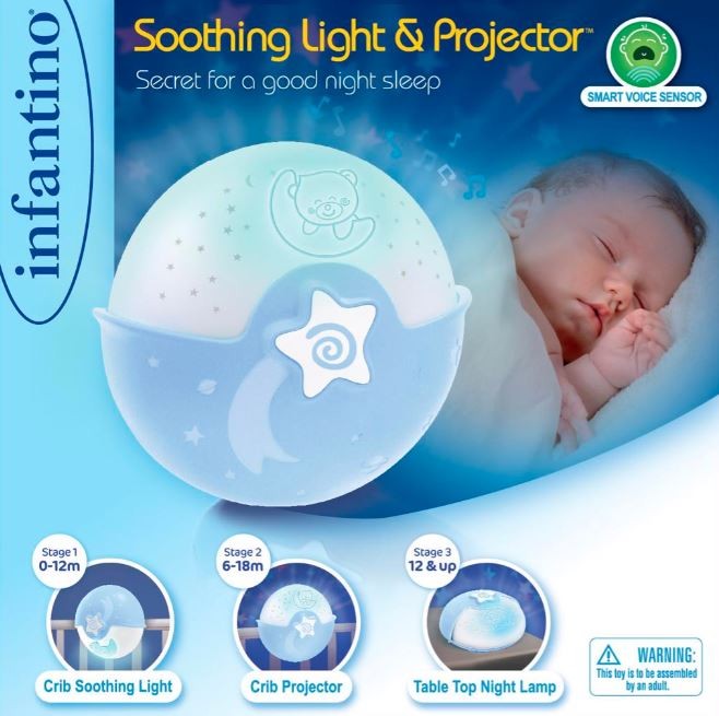 Infantino 2 in 1 Projector lamp apgaismes ķermenis