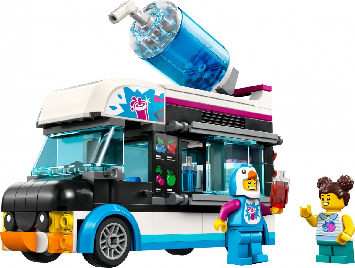 LEGO CITY 60384 PENGUIN SLUSHY VAN LEGO konstruktors