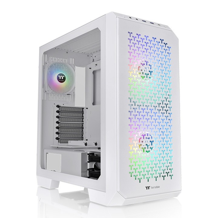 Geh Thermaltake View 300 MX Midi Tower  "ARGB Snow"     weis retail Datora korpuss