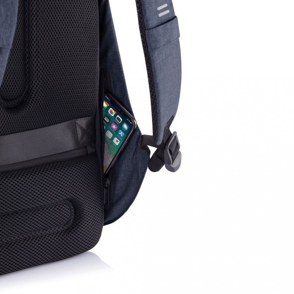 XD Design - Bobby Hero Regular Anti-theft Backpack - Navy (P705.295) portatīvo datoru soma, apvalks