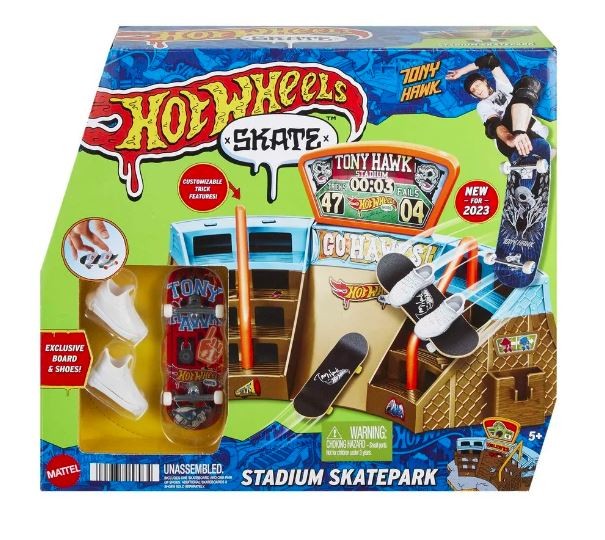 Zestaw Hot Wheels Skate Stadion Skatepark Rotaļu auto un modeļi