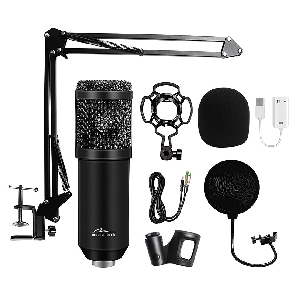 STUDIO AND STREAMING MICROPHONE MT397K Mikrofons