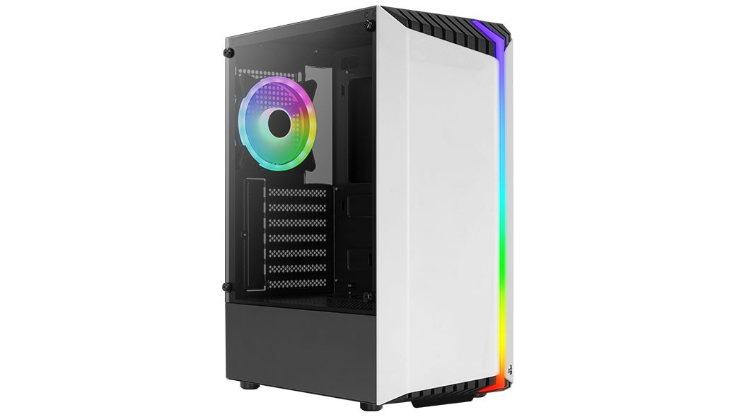 Aerocool Bionic White Datora korpuss